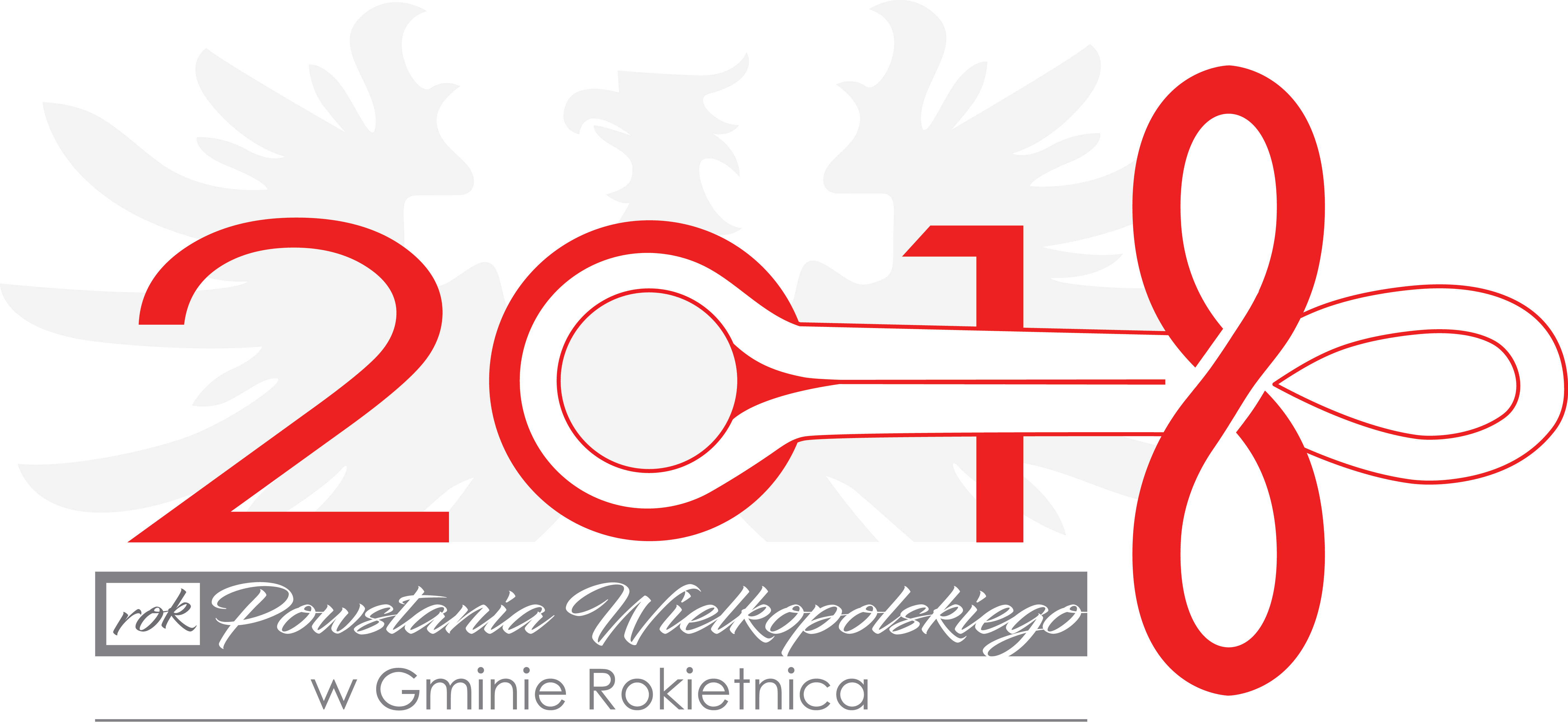 logo roku 2018 100 rocznicy powstania Wielkopolskiego