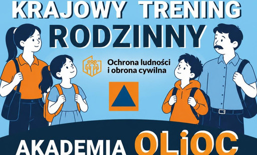 Niebieskie Tło, treść: Krajowy trening rodzinny, Akademia OLiOC.