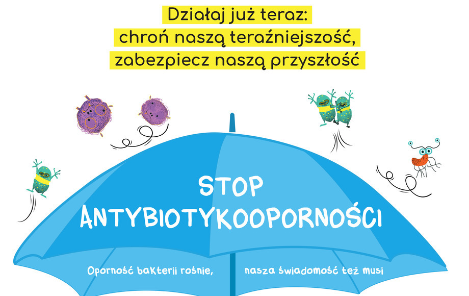Kampania edukacyjna dotycząca oporności na antybiotyki w listopadzie 2026